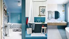 Blue and white bathroom ideas