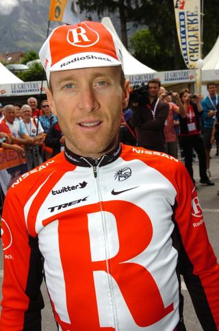 Levi Leipheimer (RadioShack) at the start