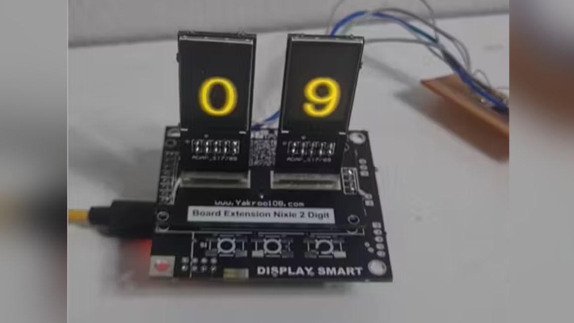 Raspberry Pi Pico Powers Nixie LCD Clock Tom's Hardware