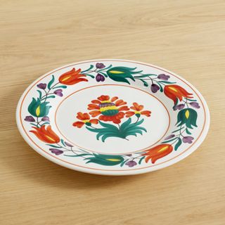 Cabana Lia 29.5cm Painted Ceramic Dinner Plate