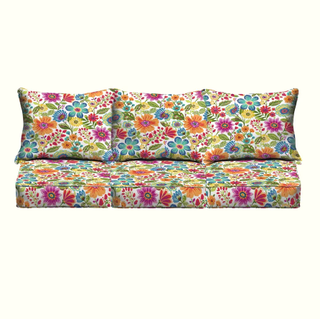  floral replacement outdoor sofa cushions