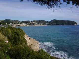 Moraira along the Spanish Costa Blanca.