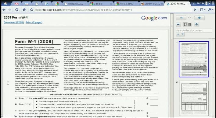 Google Chrome OS