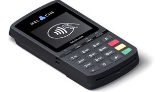 Helcim offers and easy-to-use card reader
