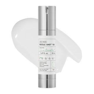 Vt Cosmetics Cica Reedle Shot 100, Daily Night Exosome, Microneedling Serum, Centella Asiatica, Hyaluronic Acid, Exfoliation, Soft Skin, Regeneration, Glass Skin, Korean Skin Booster 1.69fl Oz (50ml)