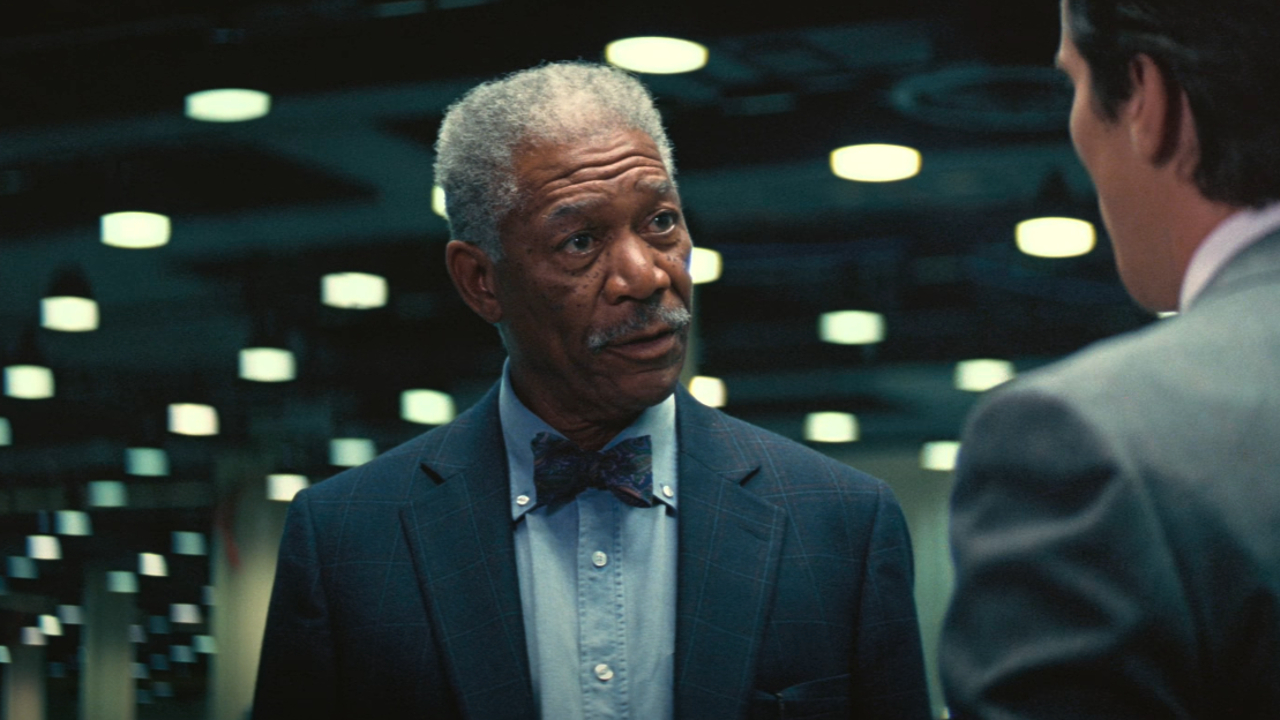 Morgan Freeman in The Dark Knight