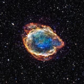 NASA's Chandra X-ray Observatory captured this image of the supernova remnant G299.2-2.9