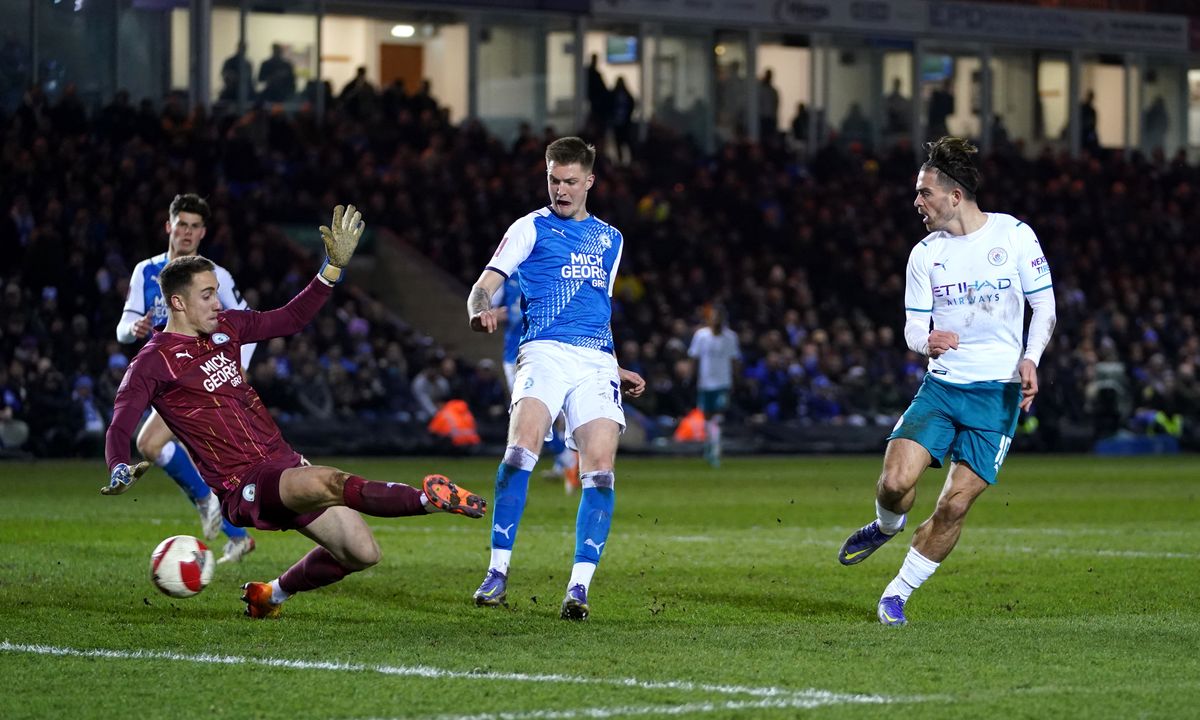 Peterborough United v Manchester City – Emirates FA Cup – Fifth Round – Weston Homes Stadium