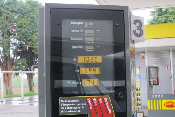 Yikes, diesel prices are UP in Europe.