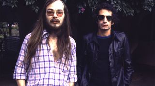 Walter Becker and Donald Fagen of Steely Dan, 1977