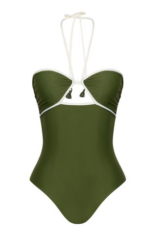 Johanna Ortiz, Ashninka Cutout Back One-Piece Swimsuit