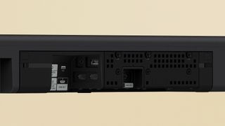 Sony HT-A7000 connections shown on the rear