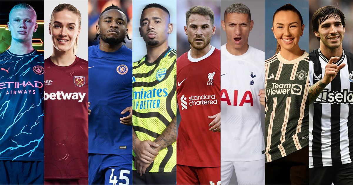 Premier League kits 2023-24: Man United, Arsenal, Chelsea, Liverpool and  the rest