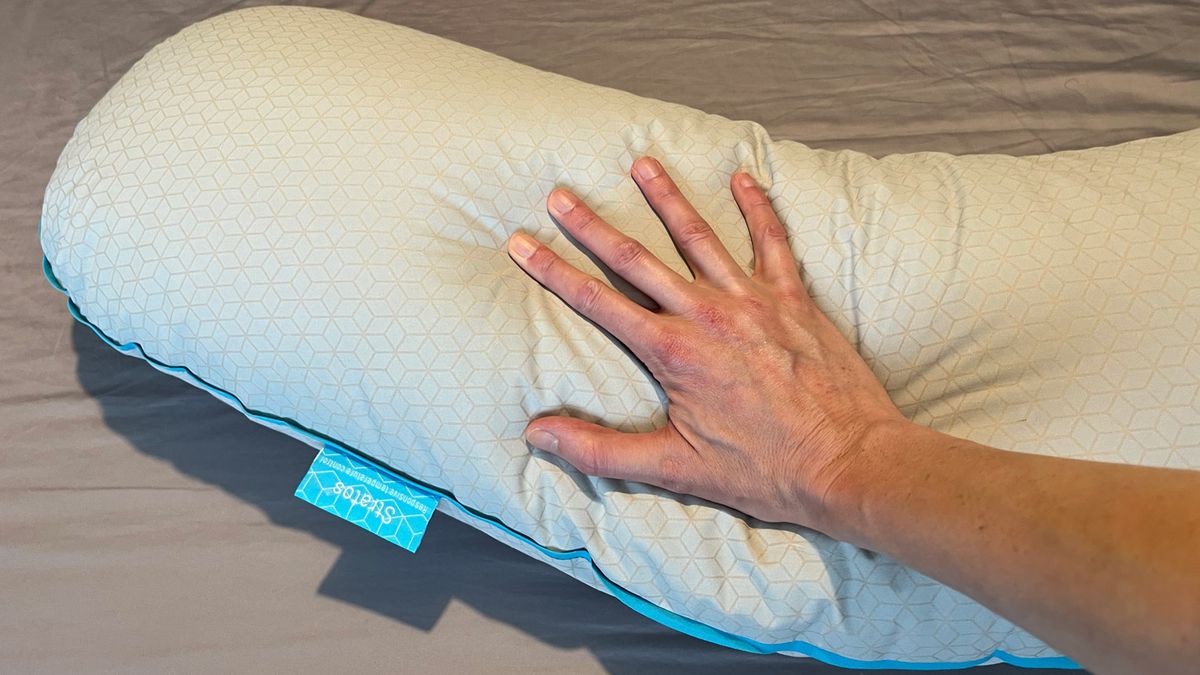 Simba Cooling Body Pillow review 2024 hug the pain away TechRadar