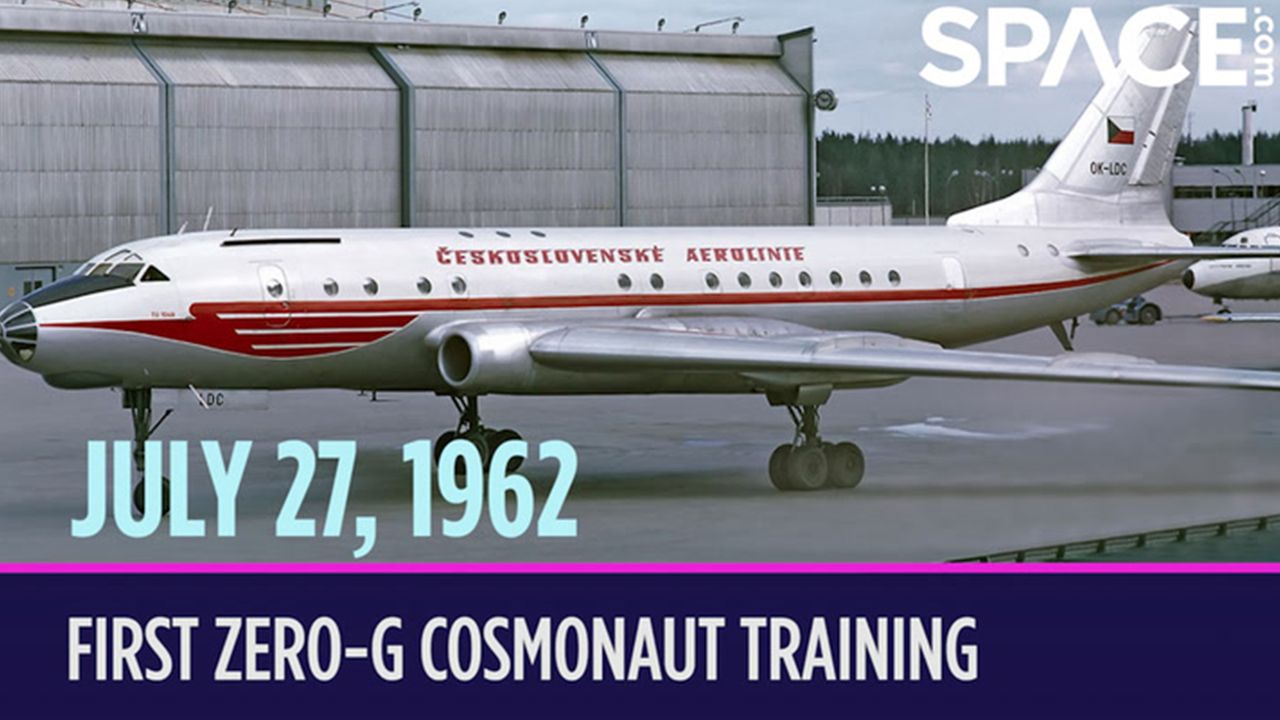 On this day in space! July 27, 1962:  The 1st zero-g cosmonaut training flight takes off on a Soviet jetliner
