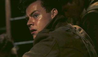 Dunkirk Harry Styles glanced back panicked