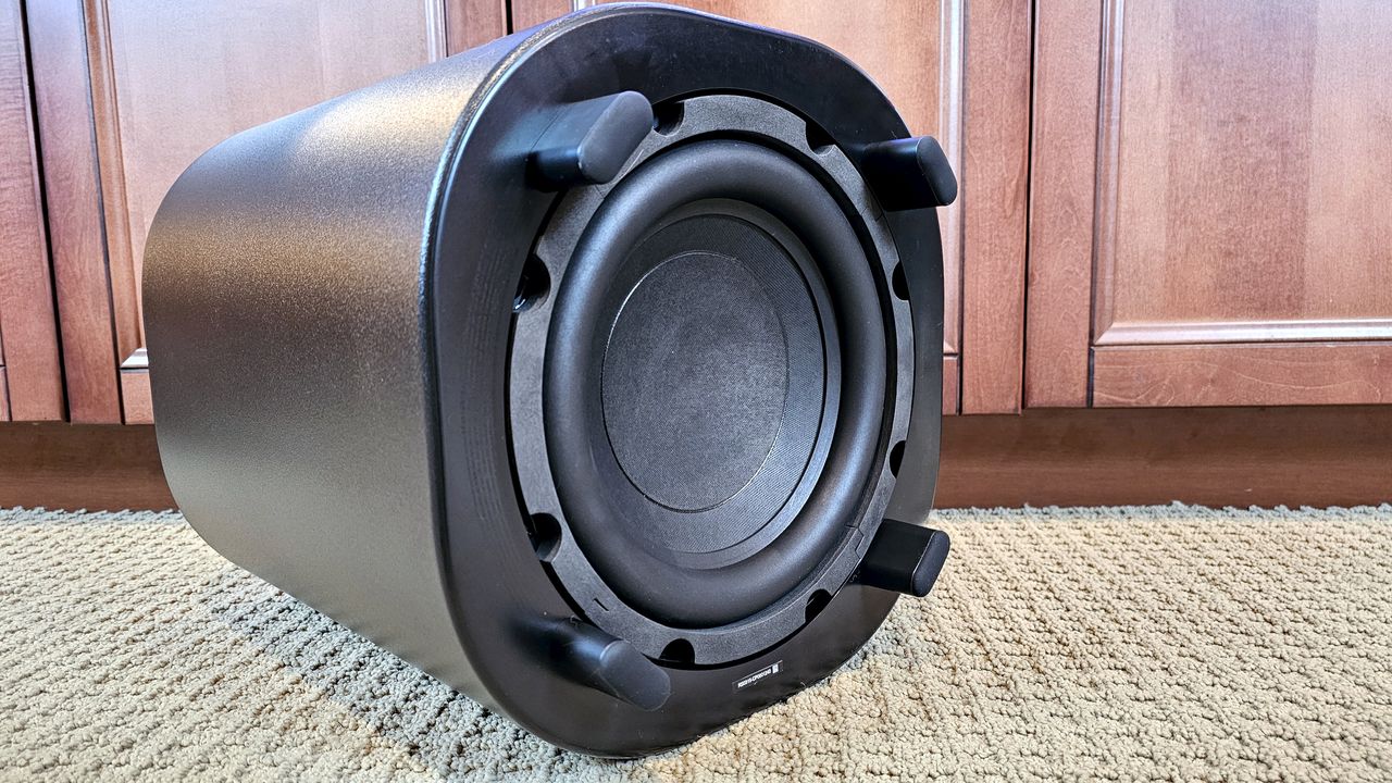 JBL Bar 1000MK2 subwoofer on floor