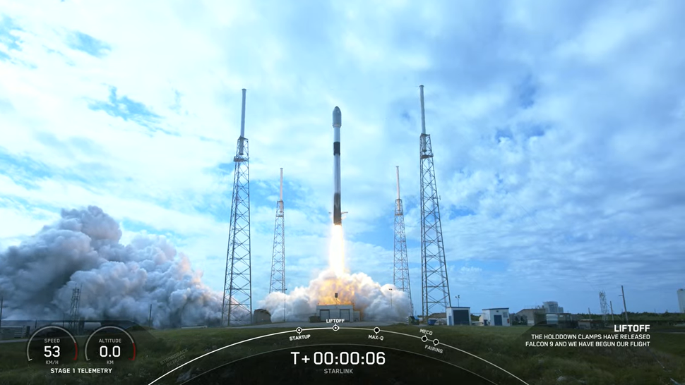 SpaceX Launches 54 Starlink Satellites In 100th Florida Mission | Space