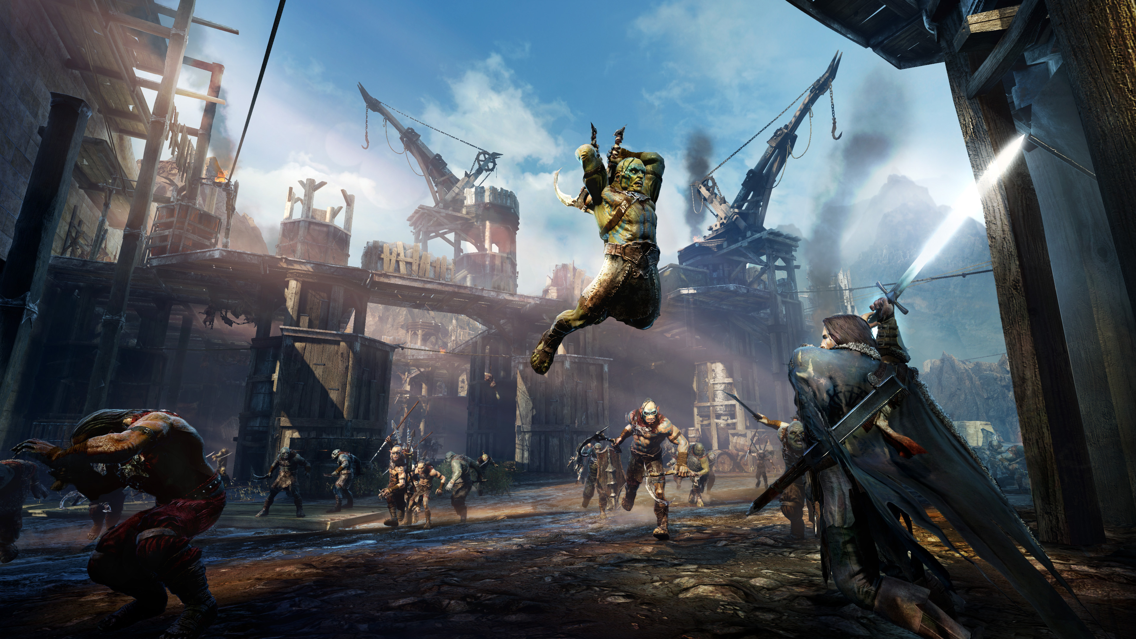 Middle Earth: Shadow Of Mordor - Epic Battle Gameplay! 