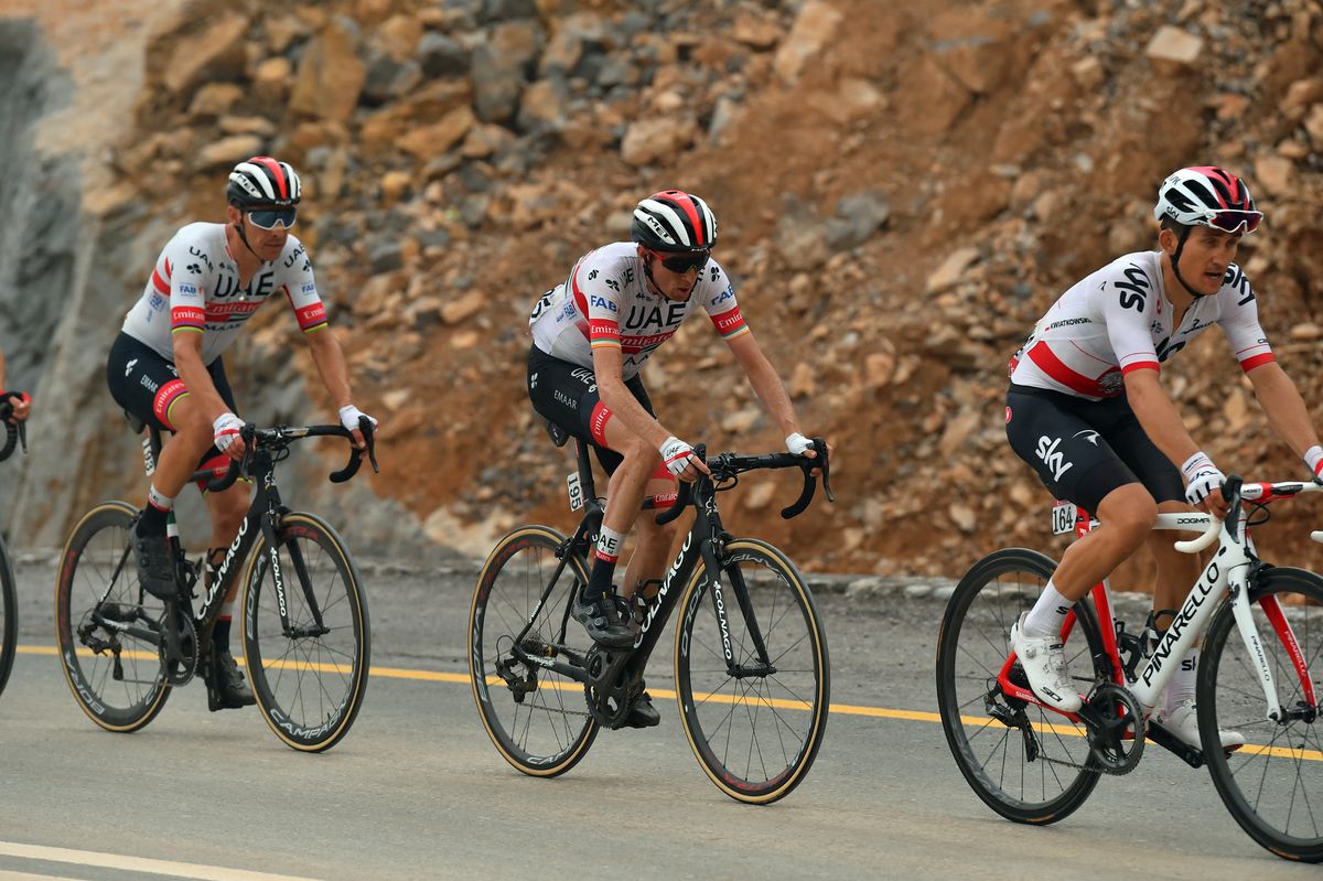 Like everyone, Dan Martin (UAE Team Emirates) waited for the sprint finish