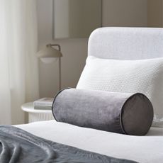 Habitat Velvet Bolster Cushion