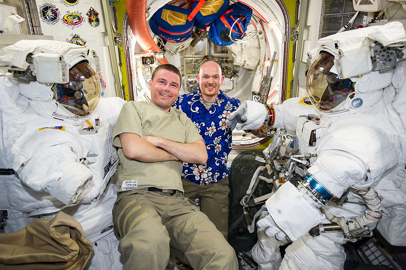 Wiseman and Gerst to Spacewalk on Oct. 7, 2014