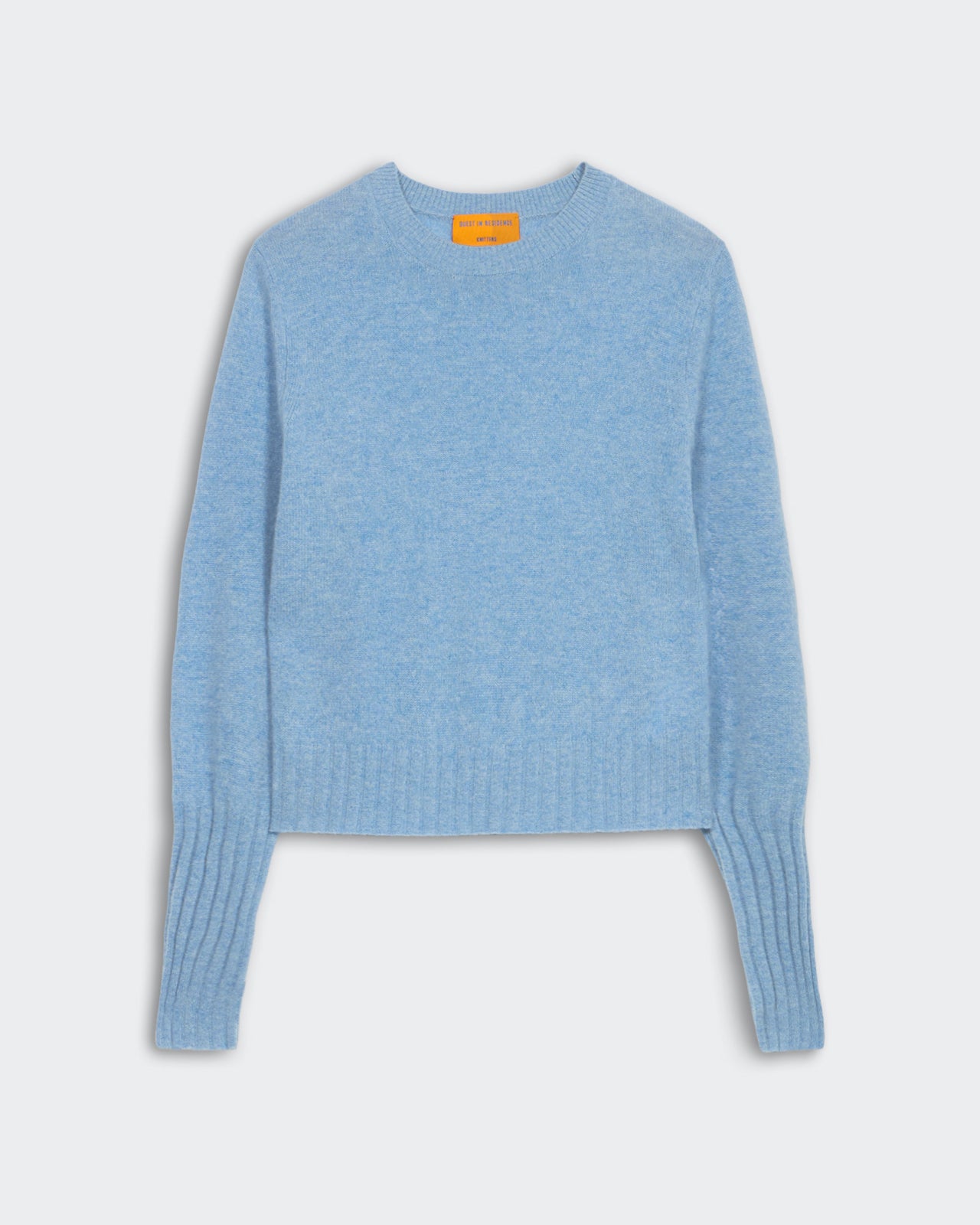 Shrunken Crew - Heather Blue