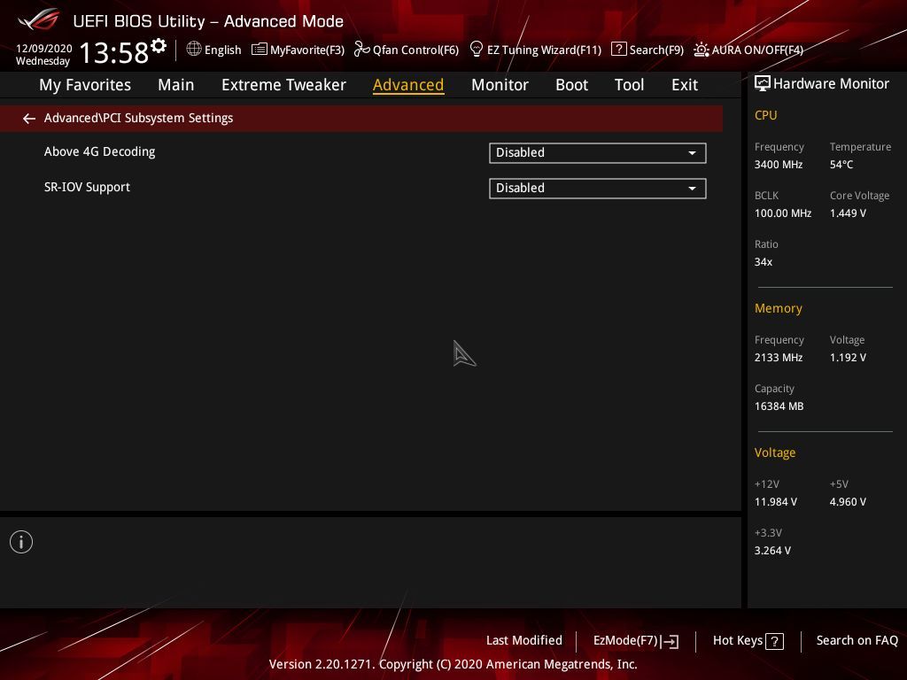 Asus ROG Crosshair VIII Dark Hero