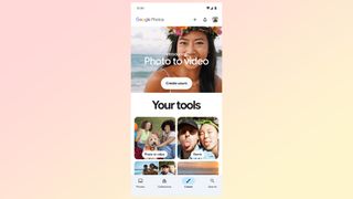 Google Photos photo to video tools
