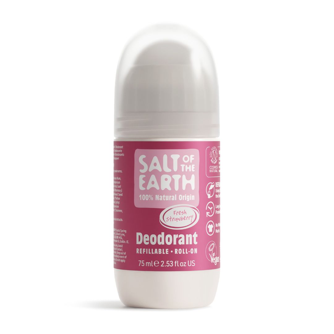 Salt of the Earth Fresh Strawberry Refillable Roll-on Deodorant