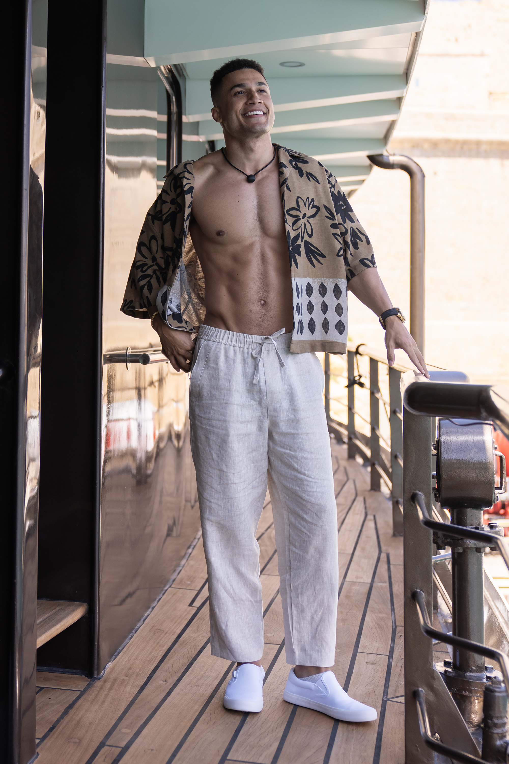 David from the Hulu dating show 'Love Overboard.'