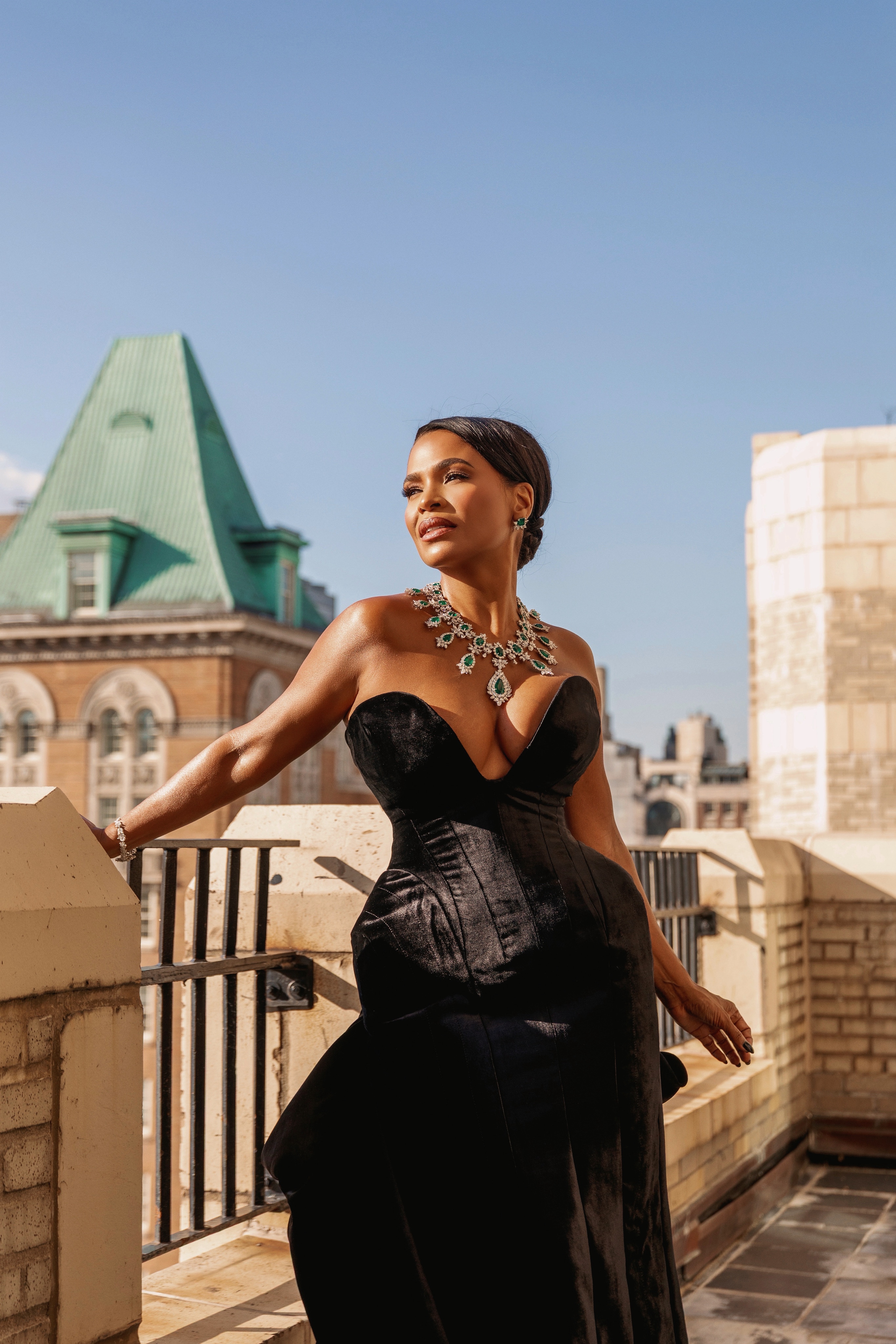 exclusive photos of Nia Long in LaQuan Smith at the 2026 Met Gala