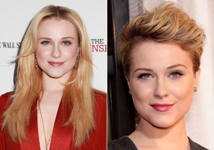 Evan Rachel Wood debuts new pixie haircut - new harido