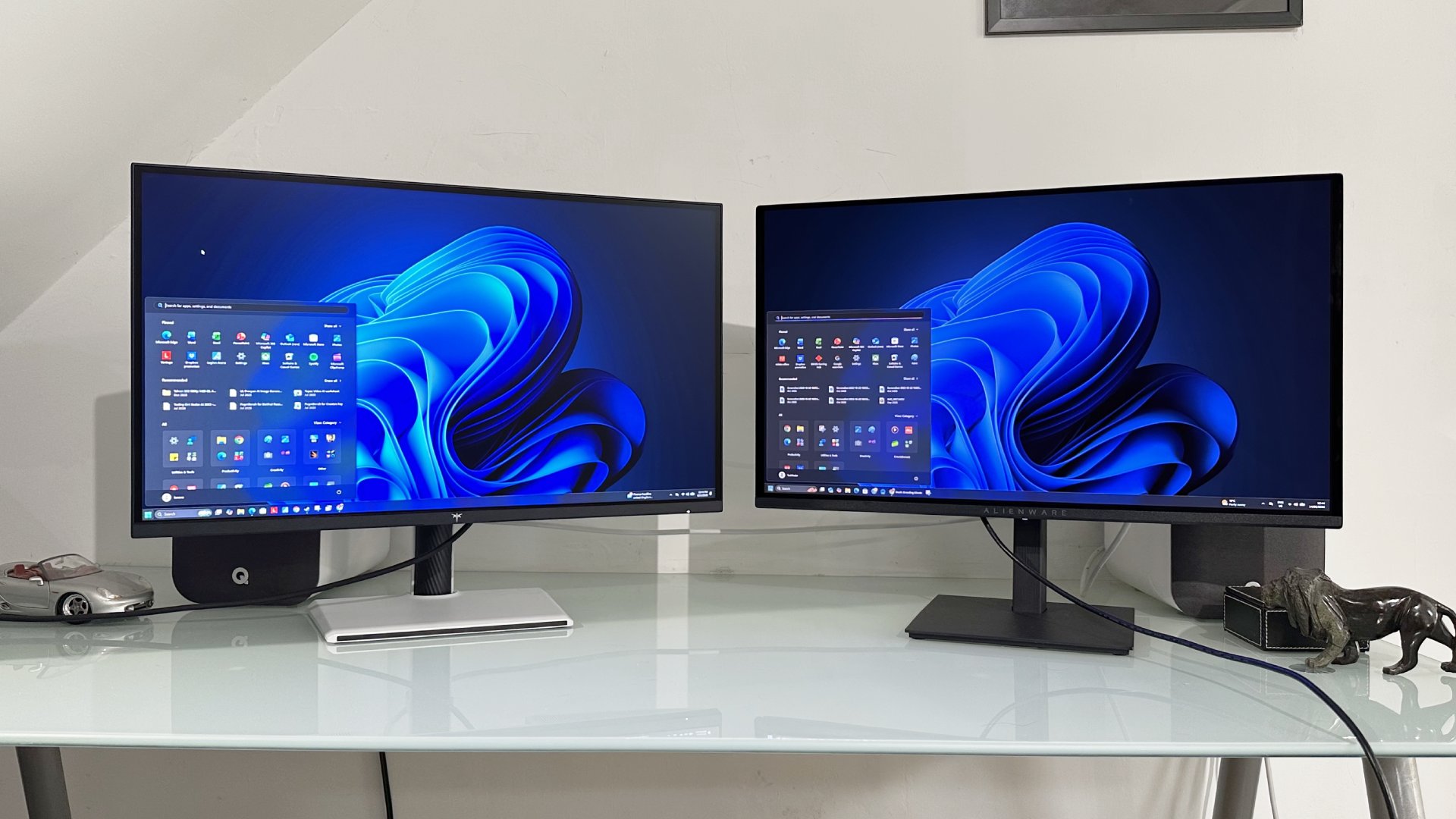 OLED versus mini-LED monitors