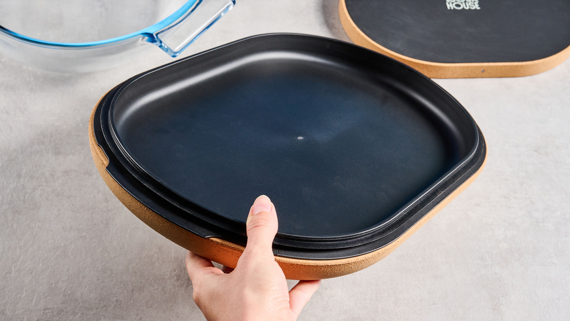 the Sourhouse DoughBed sourdough bulk fermentation proofing basket with a glass proofing bowl and an electric heating warming mat for even proofing