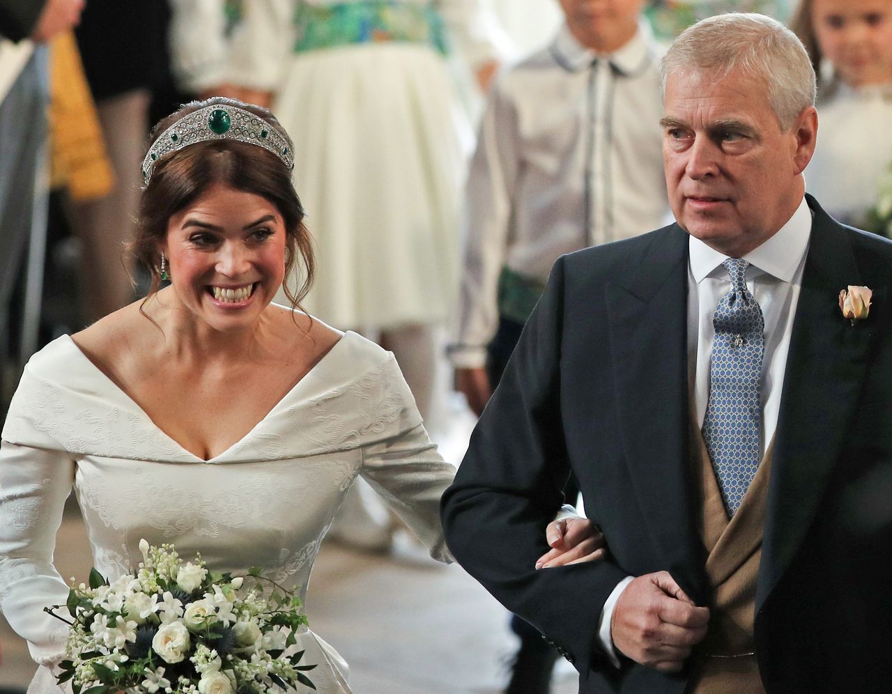 Princess Eugenie Prince Andrew