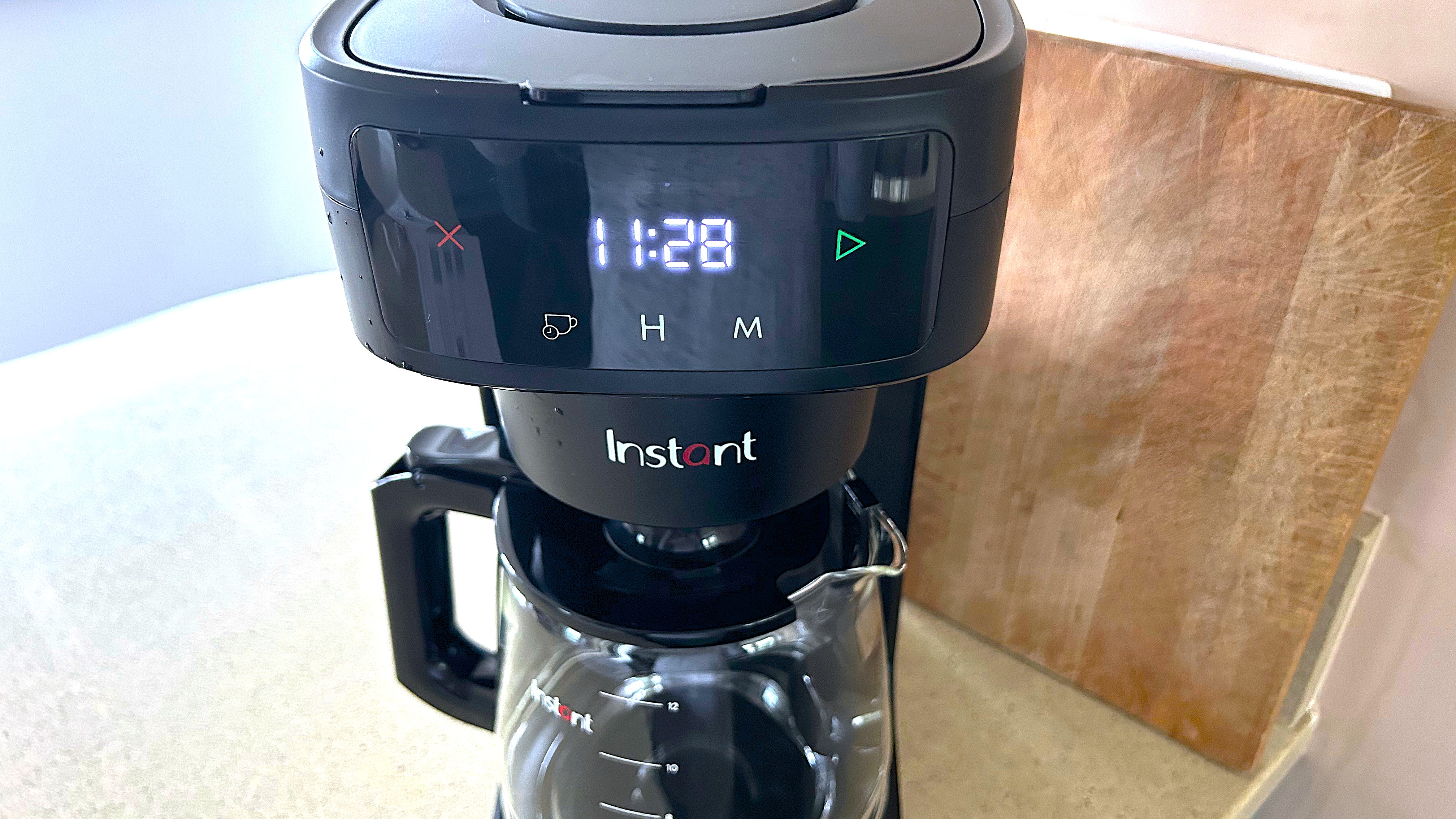 Instant Infusion Brew coffee maker on kitchen counter