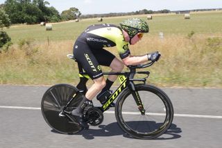 Cameron Meyer (Mitchelton-Scott) at speed