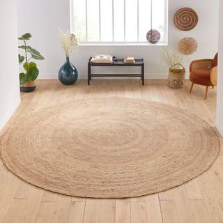 large circular la redoute rug