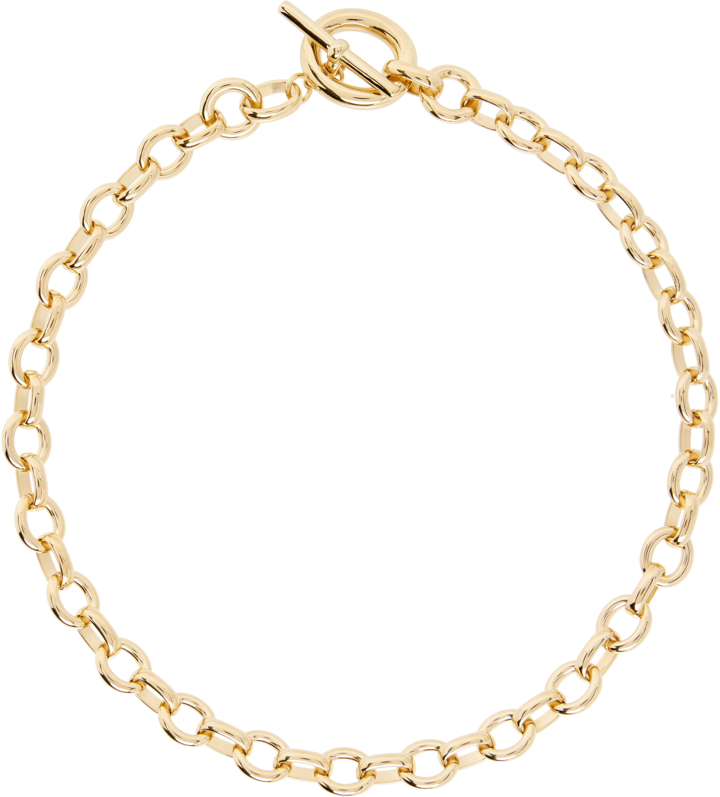 Gold Portrait Necklace