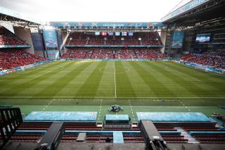 A map setting out the medical provisions at the Parken in Copenhagen would have been supplied in advance to the match delegat
