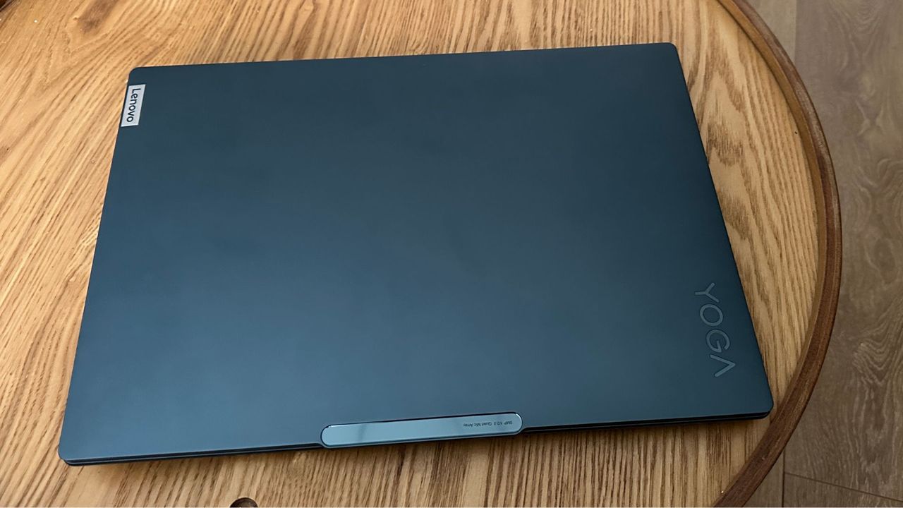 Lenovo Yoga Pro 9i with a closed lid