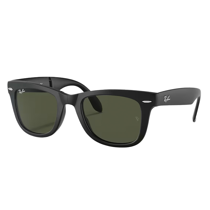 Folding ray-ban wayfarer sunglasses, black