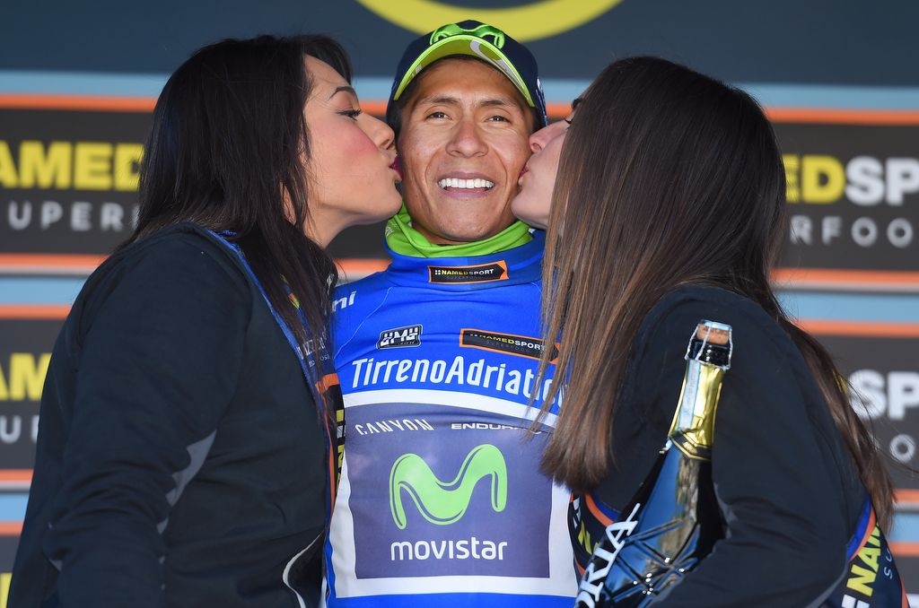 Nairo Quintana (Movistar) is now the race leader