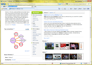Evri: Toolbar Results