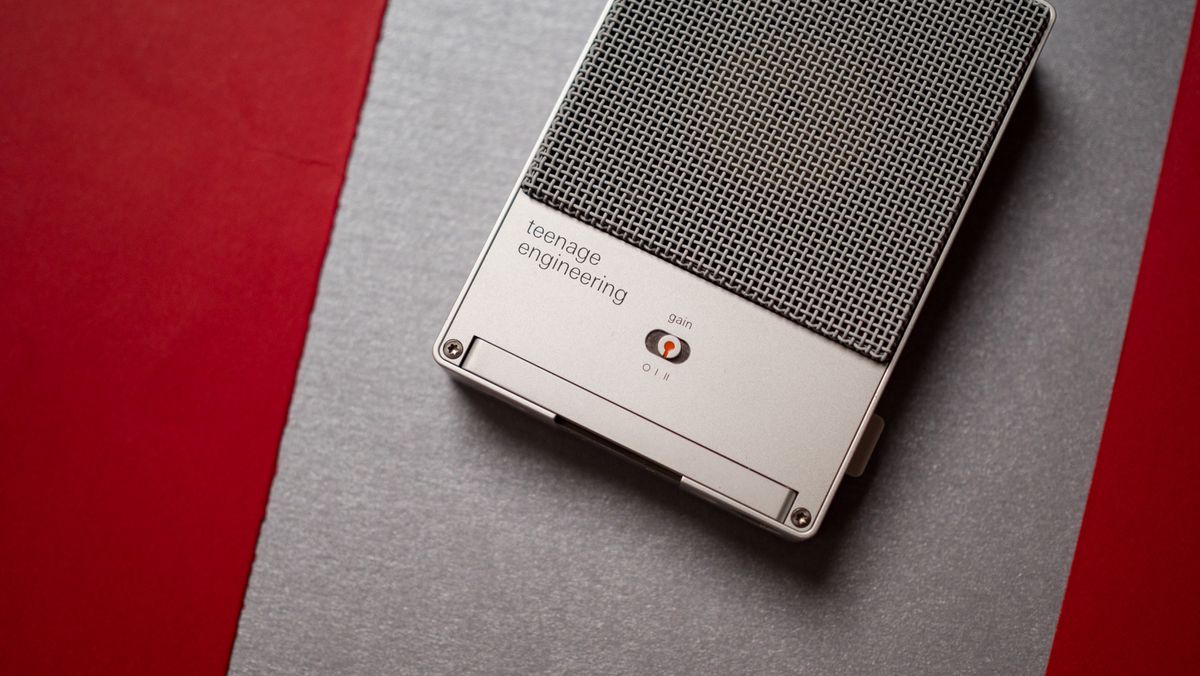 Teenage Engineering CM15 review The ultimate portable studio mic