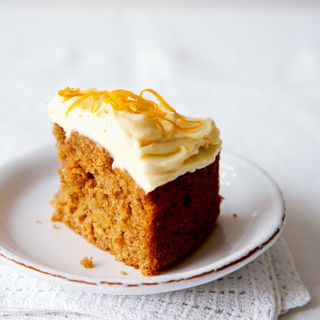 Carrot Cake with Orange Cream Frosting