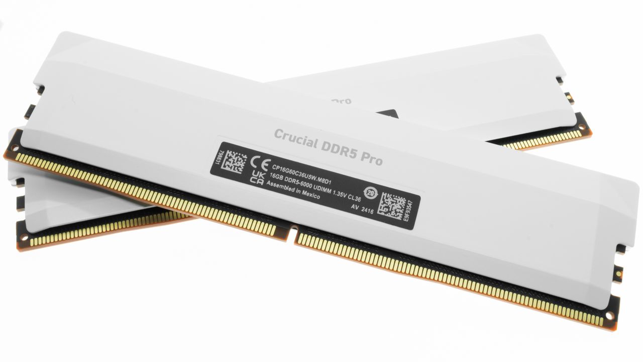 Crucial Pro Overclocking DDR5-6000 C36