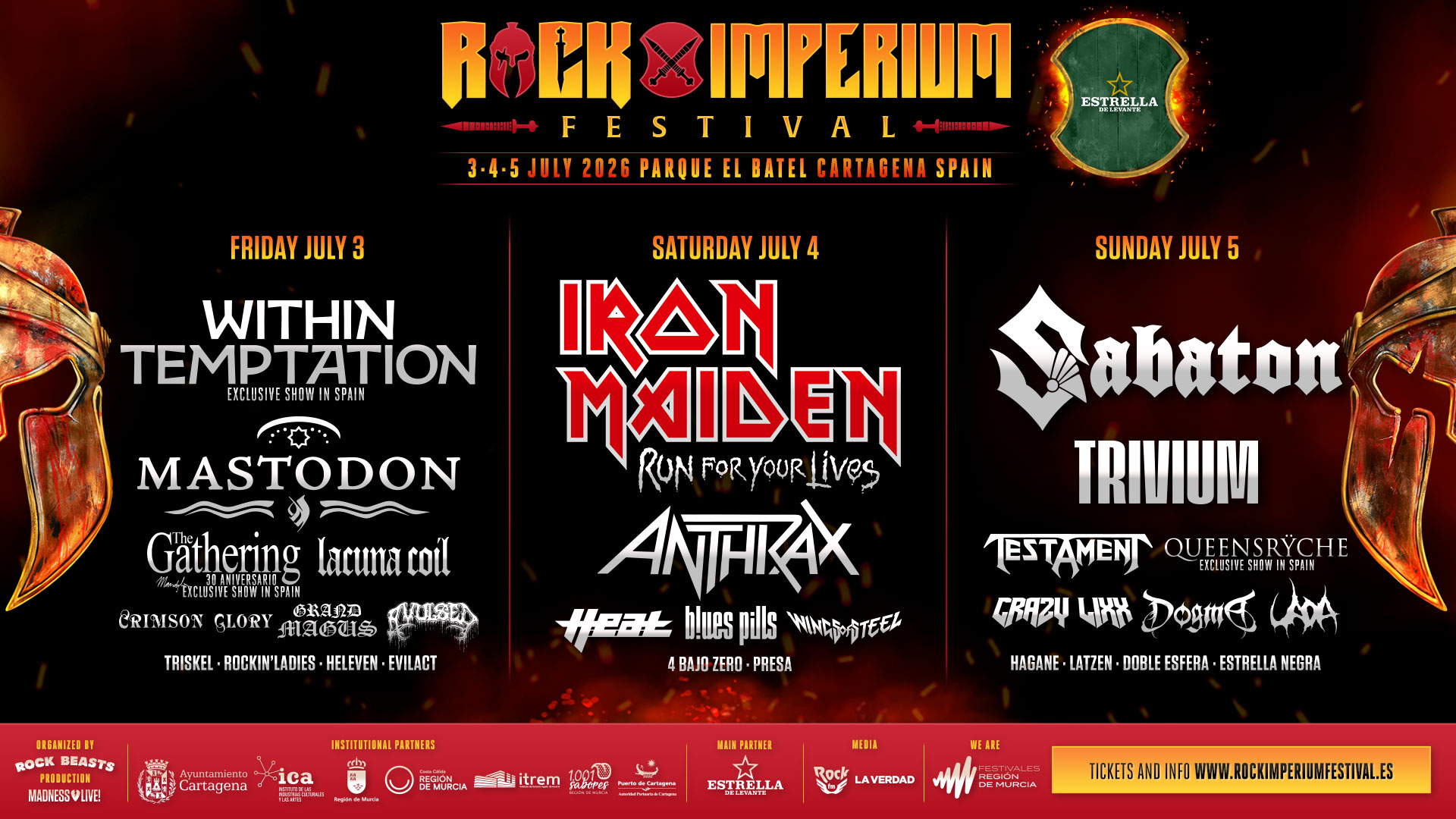 Rock Imperium Festival 2026