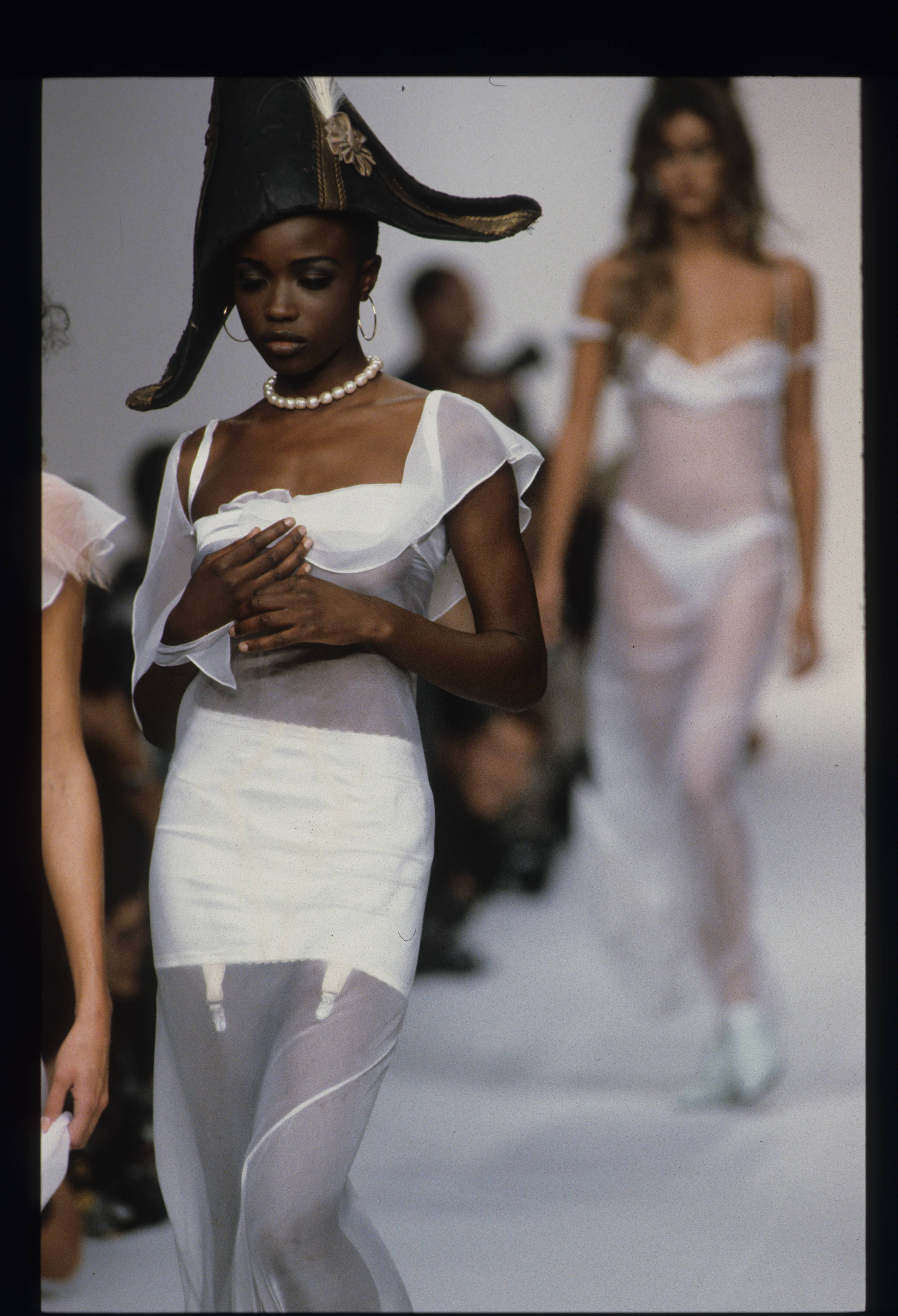 John Galliano Spring 1992 runway Margot Robbie